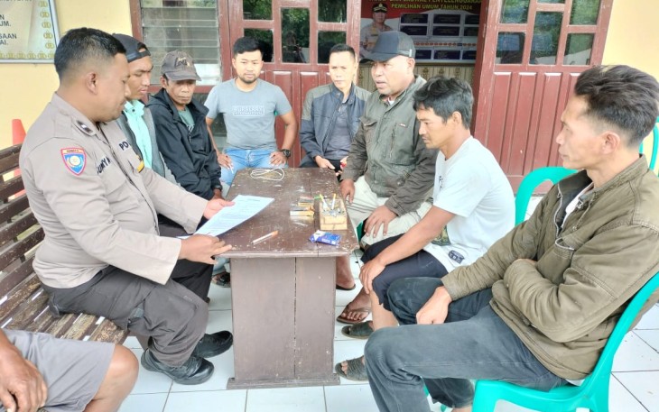 Pilar Desa saat Kembali Mediasi Permasalahan Warga 