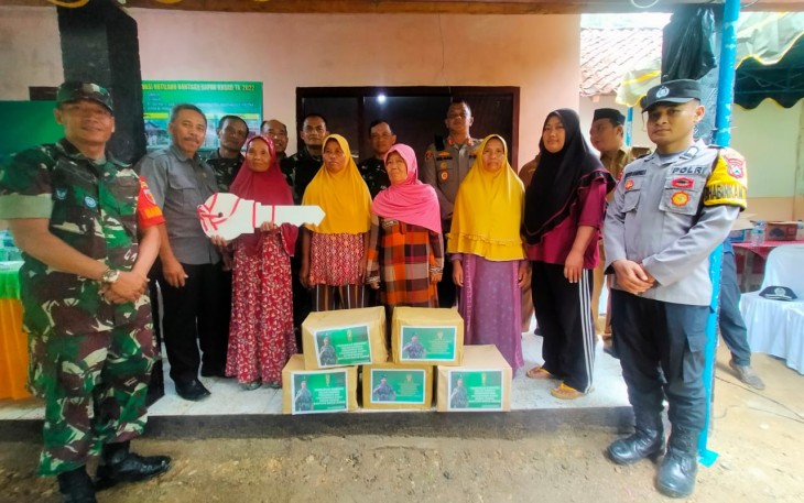 Peresmian Rutilahu Babinsa Masuk Dapur