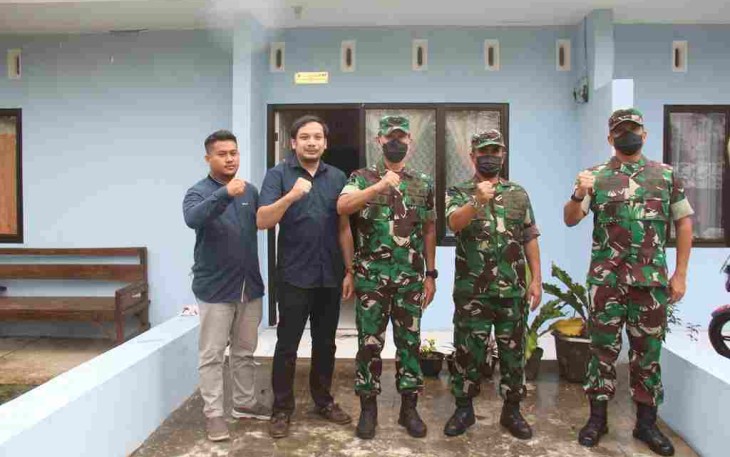 Asisten Teritorial Panglima TNI Tinjau Hasil Renovasi Komplek Jatayu di Lanud Abd Saleh