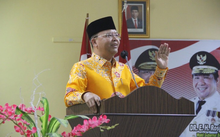 Gubernur Bengkulu Rohidin Mersyah