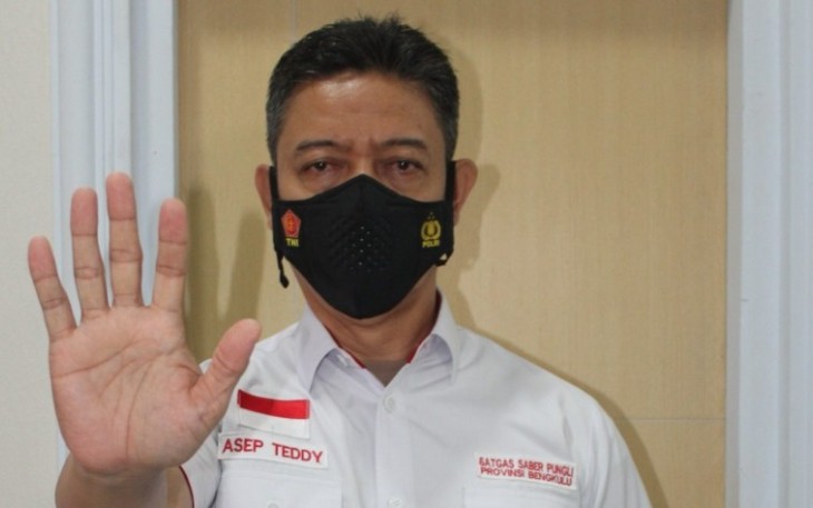 Ketua Satgas Saber Pungli Provinsi Bengkulu Kombespol. Asep Teddy Nurrasyah, SIk, MM 
