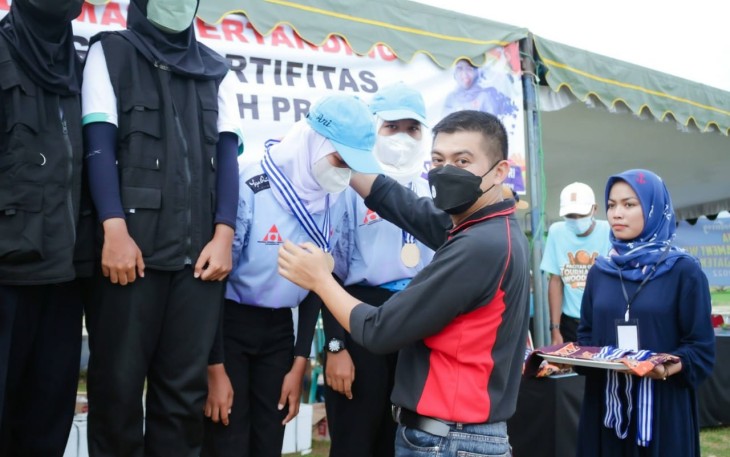 Dandim 0801/Pacitan Hadiri Turnamen Woodball Digelar di Pantai Teleng Ria Pacitan