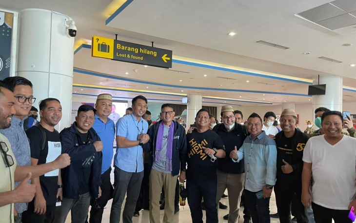 Hipmi saat bertemu Menteri Sandiaga