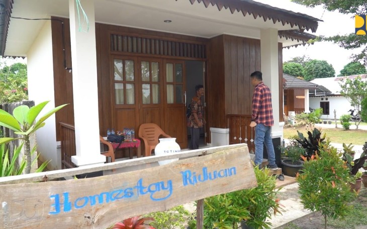 Hunian Pariwisata di Tanjung Kelayang Belitung