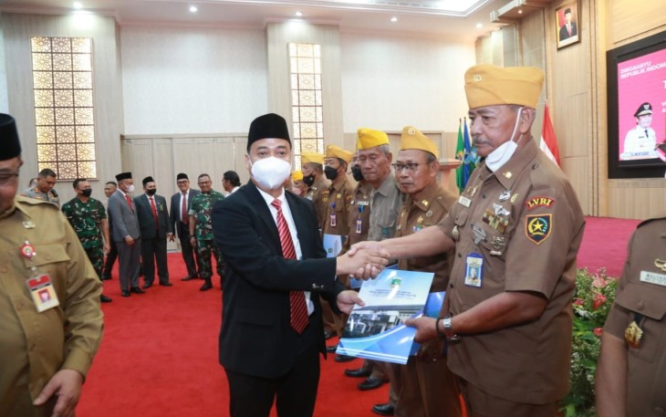 Kadiv Yankum dan HAM saat Hadiri Tasyukuran dan Ramah Tamah Bersama Para Perintis Kemerdekaan