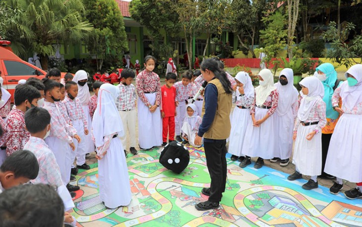 BNPB Mengajar saat Sambangi Kota Balikpapan