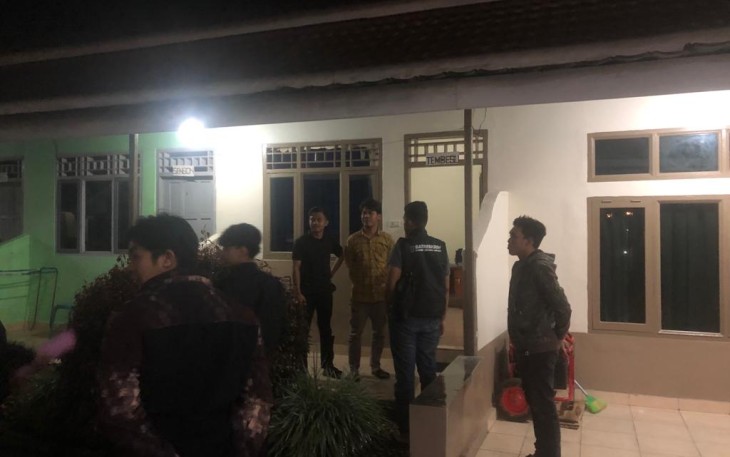 Satgas Gakkum dan Preemtif Operasi Pekat Nala II-2022 Polres Rejang Lebong saat Razia Minggu malam (27/11/2022). 