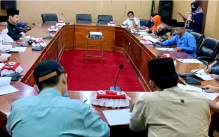 Rapat Penjadwalan Paripurna LKPJ Wali Kota Bengkulu