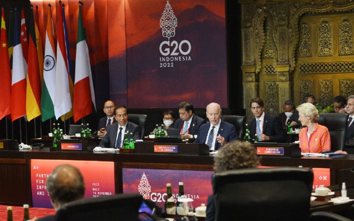 saat perhelatan KTT G20 di Bali 15-16 November 2022.