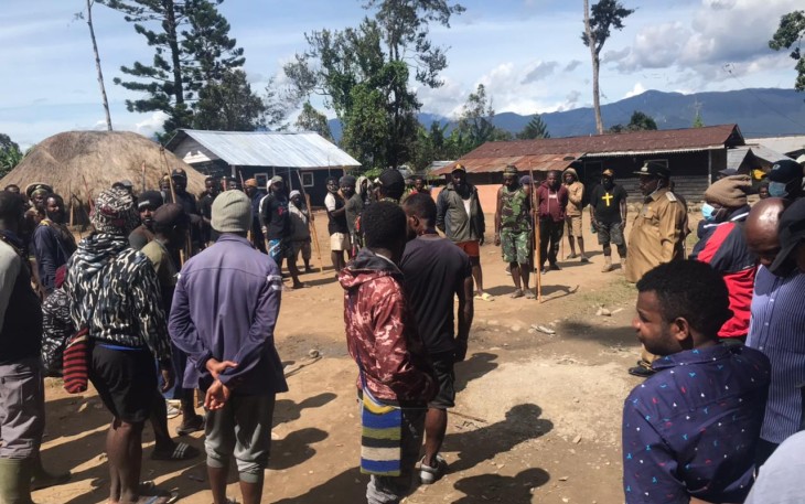 Pertemuan upaya perdamaian antar masyarakat 