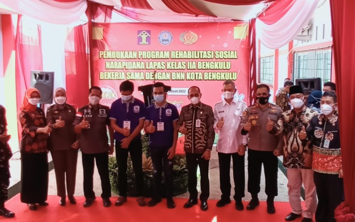 WBP Narkoba Lapas Bengkulu Diberi Program Rehabilitasi Sosial 