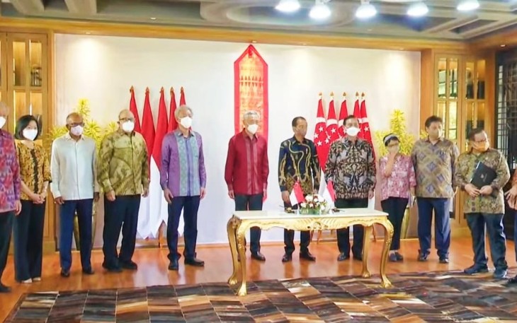 Foto screenshot LIVE Biro Pers Sekretaris Presiden