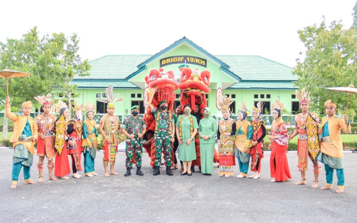 Pangdam XII/Tpr Kunjungi Brigif 19/Kh