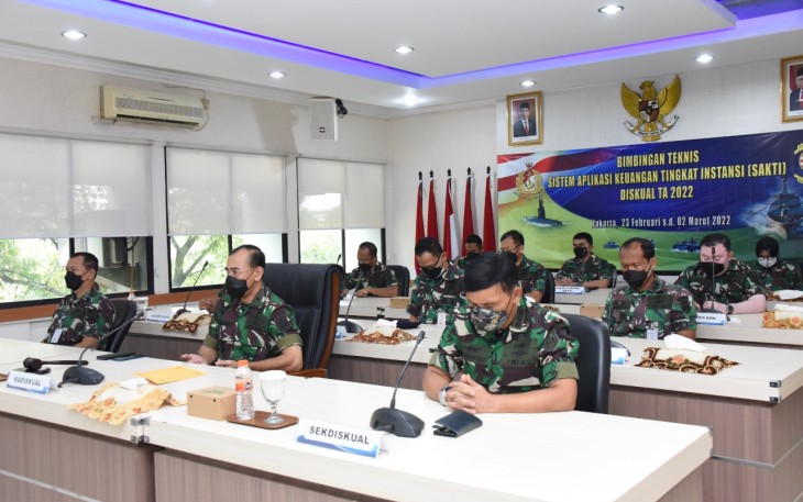 Pelaksanaan Kegiatan Bintek SAKTI TNI AL