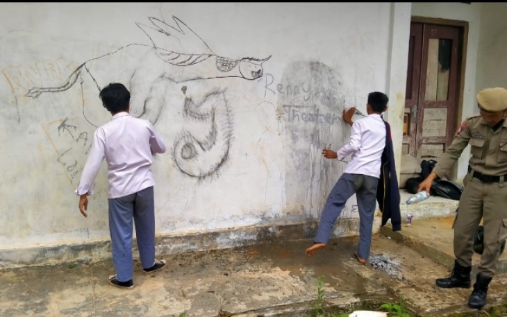 Dua pelajar SMA/SMK di Seluma, terjaring razia Satuan Polisi Pamong Praja