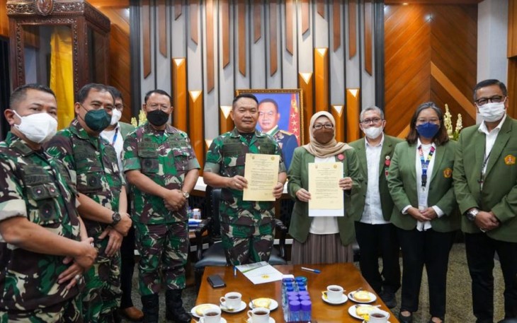 Kasad Terima Audiensi UPN Veteran Jakarta 