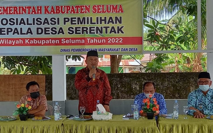 Sosialisasi Pilkades serentak di Kecamatan Sukaraja