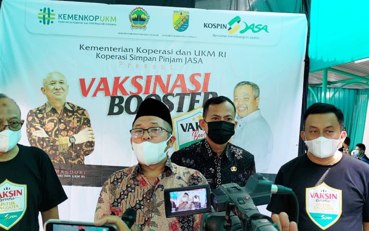 Vaksinasi Booster Kospin Jasa