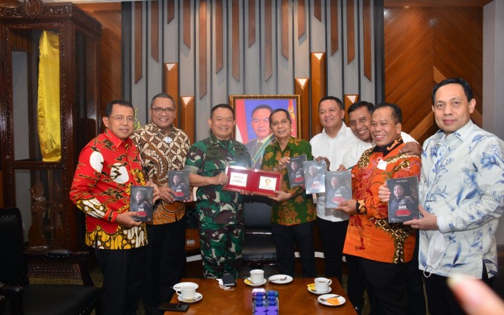 Kasad Audiensi dengan Pengurus FRPKB
