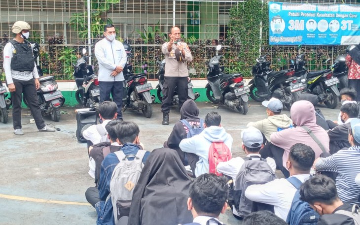 Cara Jitu Polsek Palmerah Cegah Tawuran Antar Pelajar