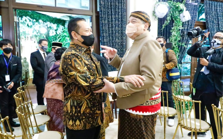 Hadiri Pernikahan Putri Chairul Tanjung