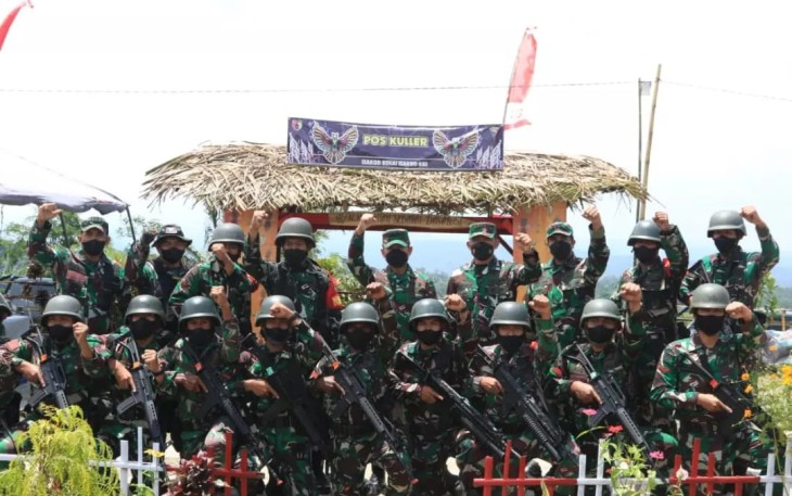 Dampingi Pangdam Tinjau Latihan Pratugas Yonif 511/DY