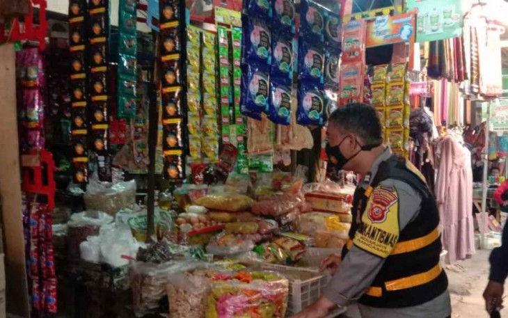 Cek Ketersediaan Migor Curah, Polisi Sidak Toko Pasar Tradisional 