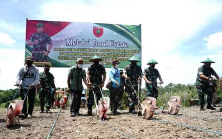 Pangdam Hasanuddin Canangkan Food Estate di Lokasi Bancee Rindam