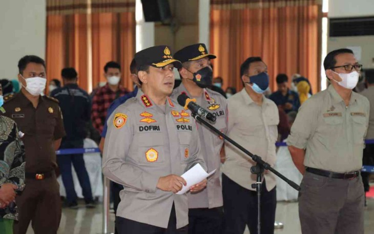 Kabaintelkam Polri Apresiasi Masyarakat Ciamis Peroleh Vaksinasi Covid-19