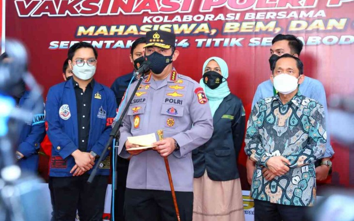 Kapolri Kejar Target Vaksin Booster Agar Warga Miliki Kekebalan Jalani Aktivitas Ramadan 