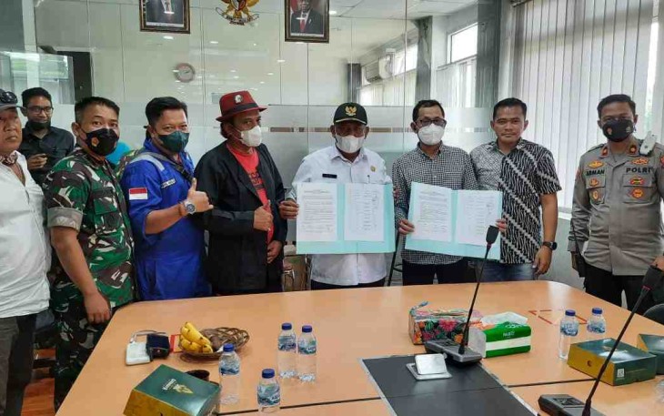 Dandim Indramayu Mediasikan Tuntutan Warga Terdampak Limbah PT. Pertamina ITB 