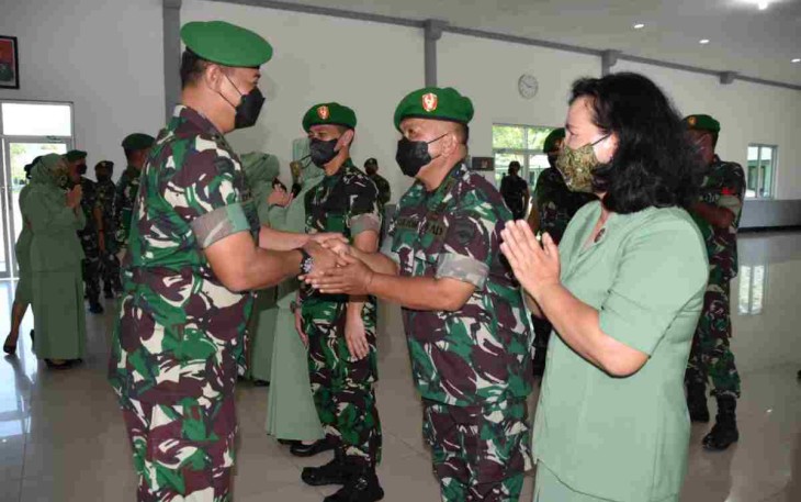 ​​Danrem 023/KS Pimpin Laporan Korps Raport Kenkat Perwira, Bintara dan Tamtama 