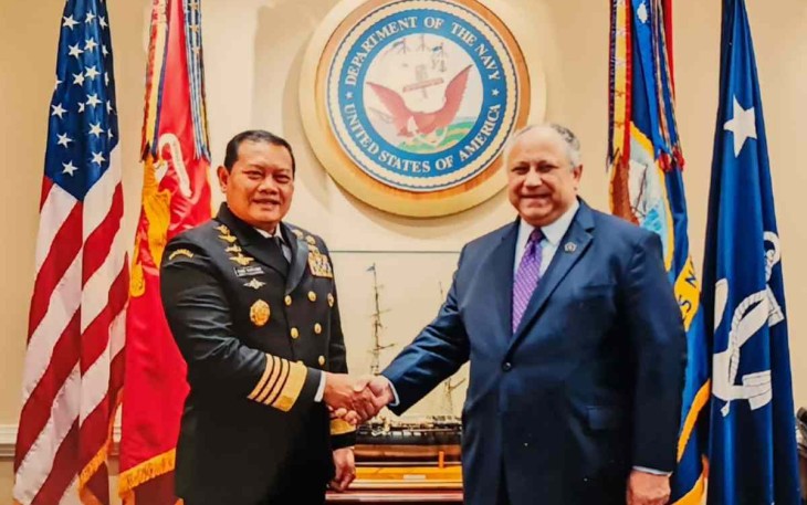 Kasal Kunjungi US Secretary of the Navy 