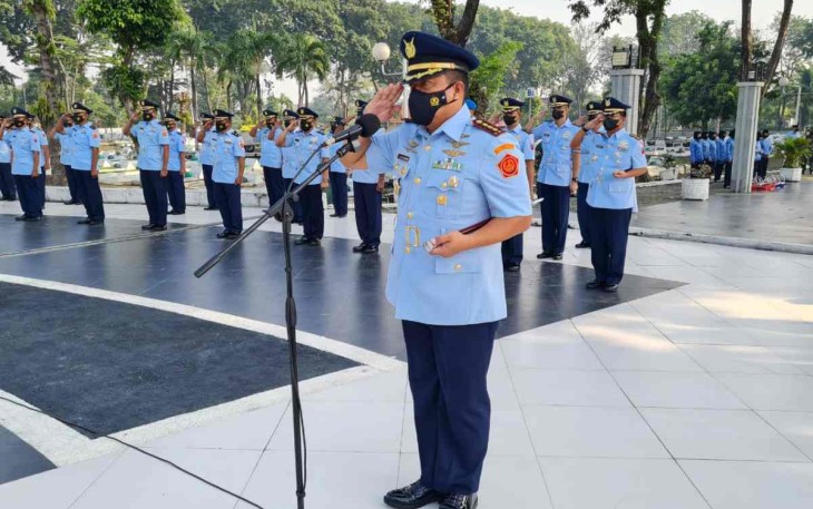 TNI AU Surabaya Laksanakan Ziarah Rombongan 