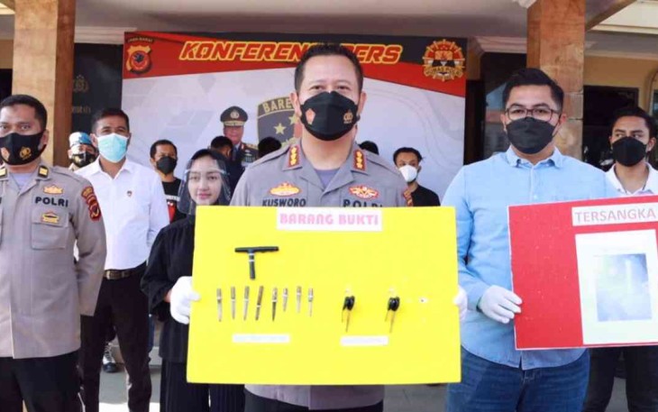 Kurang Dari 24 Jam Polisi Berhasil Amankan Pelaku Pencurian