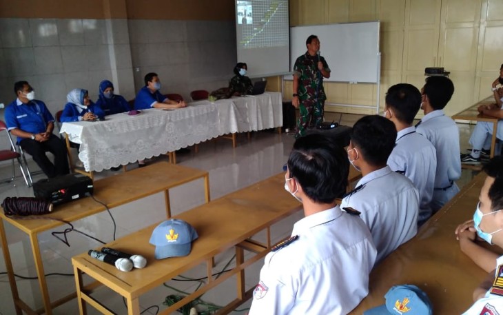 Bekali Karakter dan Kampanye Penerimaan Prajurit, Dislitbang TNI AD Berdayakan SMK di  Bandung Barat