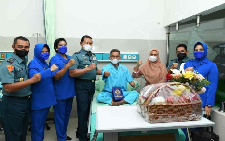 Kunjungan Kasal di RSPAL dr. Ramelan Surabaya