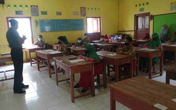 Materi  Wasbang Ke Pelajar di Wilayah Kec Gerih