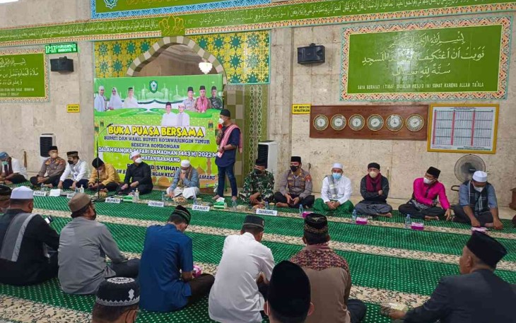Safari Ramadan Dandim 1015/Sampit di Masjid Suhada