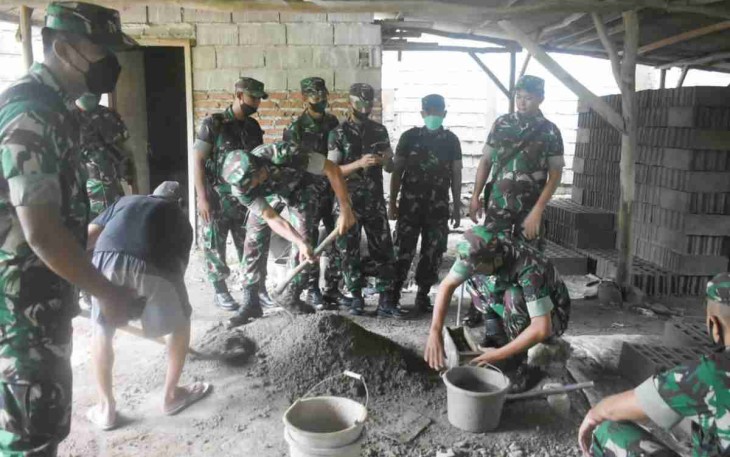 Aplikasiki di lapangan mencetak Babinsa yang berkualitas dan profesional. Kamis (21/4/22)