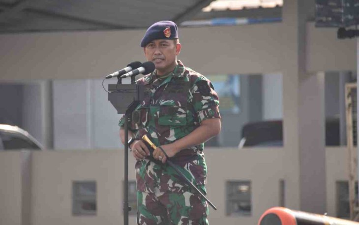 Dandenma Kolinlamil berikan penekanan taati protokol kesehatan saat menjalani mudik lebaran. Senin (25/4/2022)