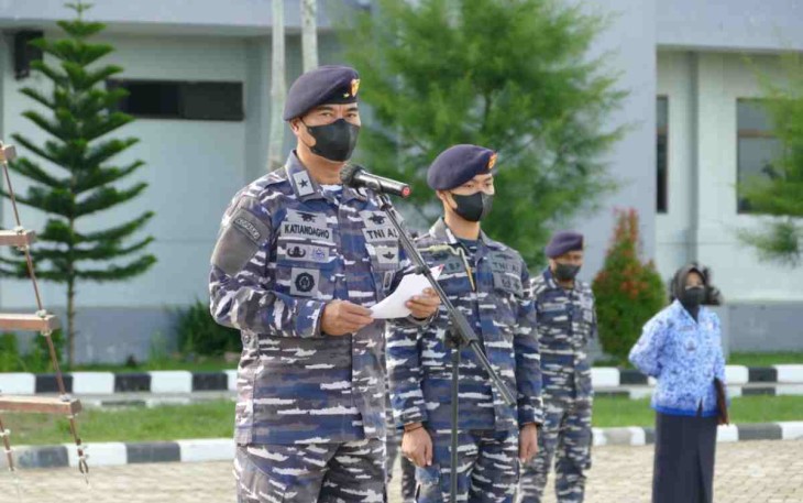 Peringatan hari Kebangkitan Nasional ke-114 di Koarmada III. Jum'at (20/05/2022)
