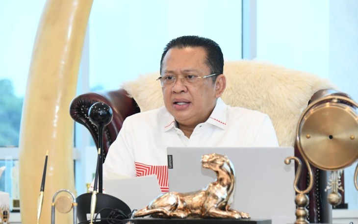 Sosialisasi empat pilar melalui vidcon bersama ILUNI UIN Imam Bonjol