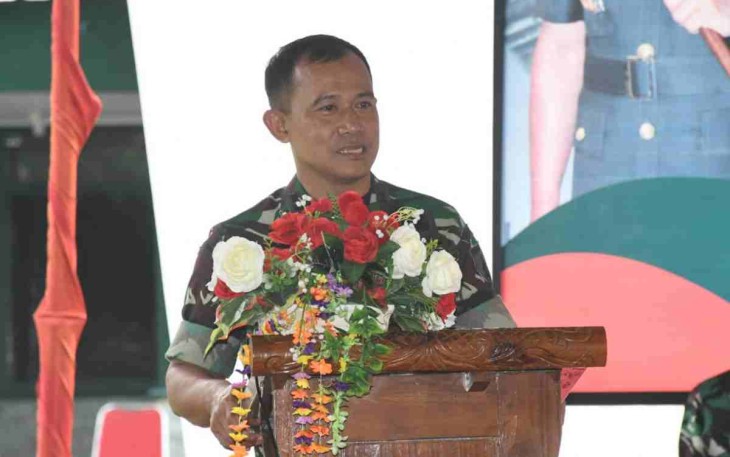 Danrem 081/DSJ saat kunker ke Kodim 0802/Ponorogo 