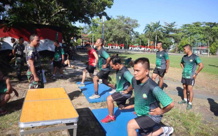 Test Garjas prajurit Kodim 1001/HSU-BLG 