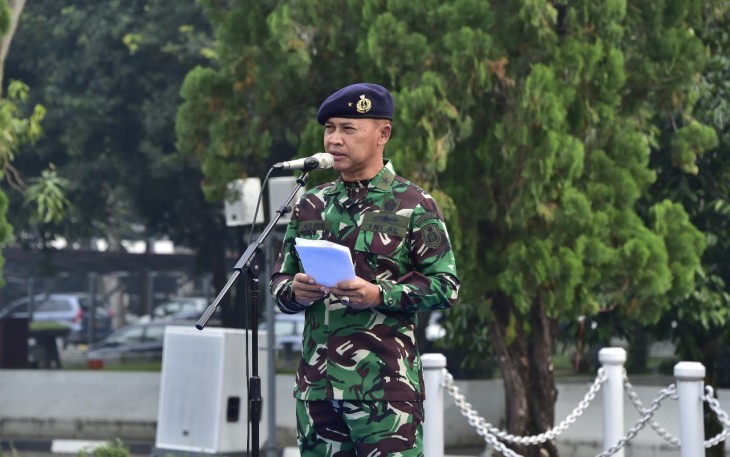 Kadispenal pimpin Irup upacara di mabesal