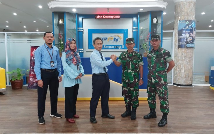 Pelaksanaan study banding Korem 073 dengan KPPN Semarang 