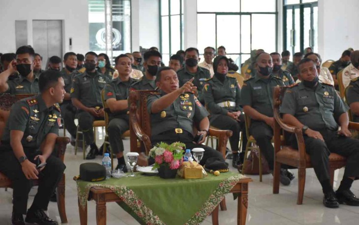 Acara webinar kesehatan anak di Korem 091/ASN