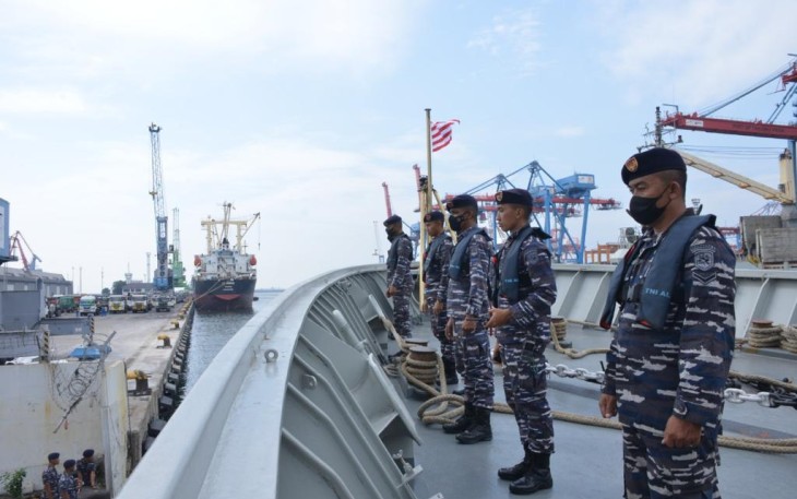 Latihan Passex TNI AL bersama Indian Navy