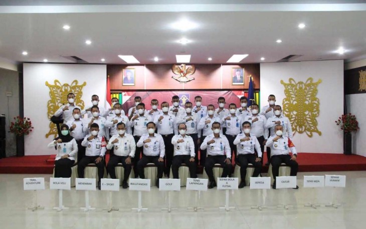 Jajaran Kanwil kemenkumham Aceh